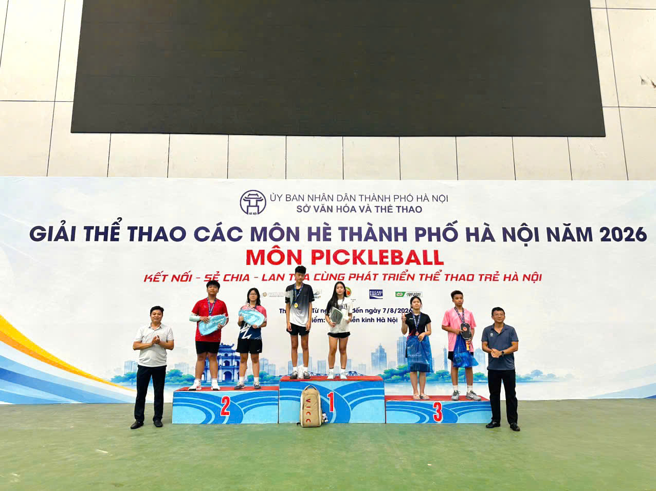💐TỰ HÀO THÀNH TÍCH THỂ THAO HỌC SINH THCS CẦU GIẤY A TẠI GIẢI PICKLEBALL HÈ 2026💐