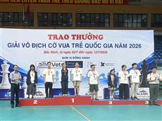 🏆 CHÚC MỪNG HỌC SINH NGUYỄN HỒNG HÀ MY – LỚP 9A1 VỚI NHỮNG THÀNH TÍCH XUẤT SẮC TẠI GIẢI VÔ ĐỊCH CỜ VUA TRẺ QUỐC GIA NĂM 2026 ♟️