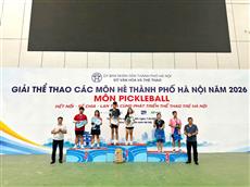 💐TỰ HÀO THÀNH TÍCH THỂ THAO HỌC SINH THCS CẦU GIẤY A TẠI GIẢI PICKLEBALL HÈ 2026💐