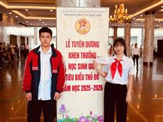 🌟🏆 TỰ HÀO EM NGUYỄN THUỲ DƯƠNG VÀ PHẠM GIA HƯNG TRƯỜNG THCS DỊCH VỌNG - HỌC SINH TIÊU BIỂU THỦ ĐÔ NĂM HỌC 2025 – 2026 🏆🌟  