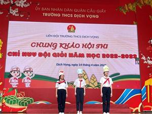 TƯNG BỪNG, NÁO NỨC CHUNG KHẢO HỘI THI "CHỈ HUY ĐỘI GIỎI" CẤP LIÊN ĐỘI