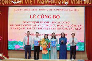 🏫THCS DỊCH VỌNG 71 NĂM VUN ĐẮP TRUYỀN THỐNG - THCS CẦU GIẤY A HÀNH TRÌNH MỚI, VIẾT TIẾP SỨ MỆNH VẺ VANG ✨✨