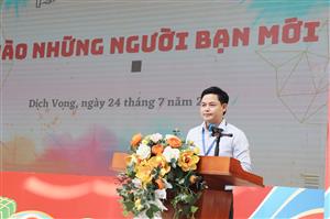 TRƯỜNG THCS DỊCH VỌNG HÂN HOAN CHÀO NHỮNG NGƯỜI BẠN MỚI