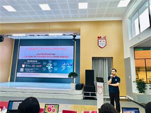 🔔 “HỌC CÙNG A.I - KHỞI TẠO TƯƠNG LAI” - BƯỚC TIẾN CHUYỂN ĐỔI SỐ TRONG GIÁO DỤC THỦ ĐÔ