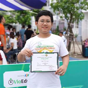🎉 TỎA SÁNG TÀI NĂNG – HỌC SINH PHAN AN BÌNH LỚP 6A2 LỌT TOP 10 CHUNG KẾT VIOEDU TOÀN MIỀN BẮC 2025