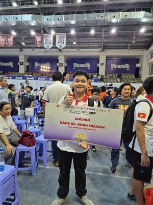 🎯 THÀNH TÍCH ẤN TƯỢNG CỦA HỌC SINH PHẠM THANH HẢI TẠI CUỘC THI ROBOTACON WRO 2025 🤖🏆