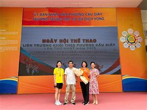 🏆 SÔI ĐỘNG NGÀY HỘI THỂ THAO LIÊN TRƯỜNG KHỐI THCS PHƯỜNG CẦU GIẤY LẦN THỨ NHẤT NĂM 2025🏆