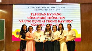🚀 THCS Dịch Vọng – Cùng bước vào Lớp học Kỷ nguyên số