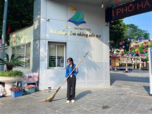 🌳 TUỔI TRẺ THCS DỊCH VỌNG RA QUÂN HƯỞNG ỨNG "NGÀY CHỦ NHẬT XANH" TOÀN QUỐC NĂM 2025 🌳 