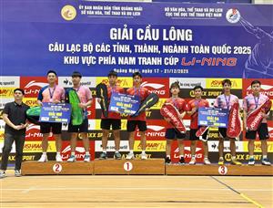 🏆 VINH QUANG THÀNH TÍCH THẦY GIÁO TRẦN NGỌC AN TỎA SÁNG TẠI GIẢI CẦU LÔNG TOÀN QUỐC 2025