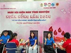 💕LAN TỎA YÊU THƯƠNG – GIÁO VIÊN TRƯỜNG THCS DỊCH VỌNG CHUNG TAY HIẾN MÁU CỨU NGƯỜI💕