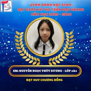 🏆 VINH DANH NHỮNG NGÔI SAO TOÁN HỌC TỎA SÁNG TẠI HKIMO ✨