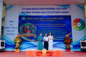 🌟 HOÀNG HIỂU KHÁNH VÀ HÀNH TRÌNH CHINH PHỤC KỲ THI HỌC SINH GIỎI THÀNH PHỐ MÔN NGỮ VĂN🌟