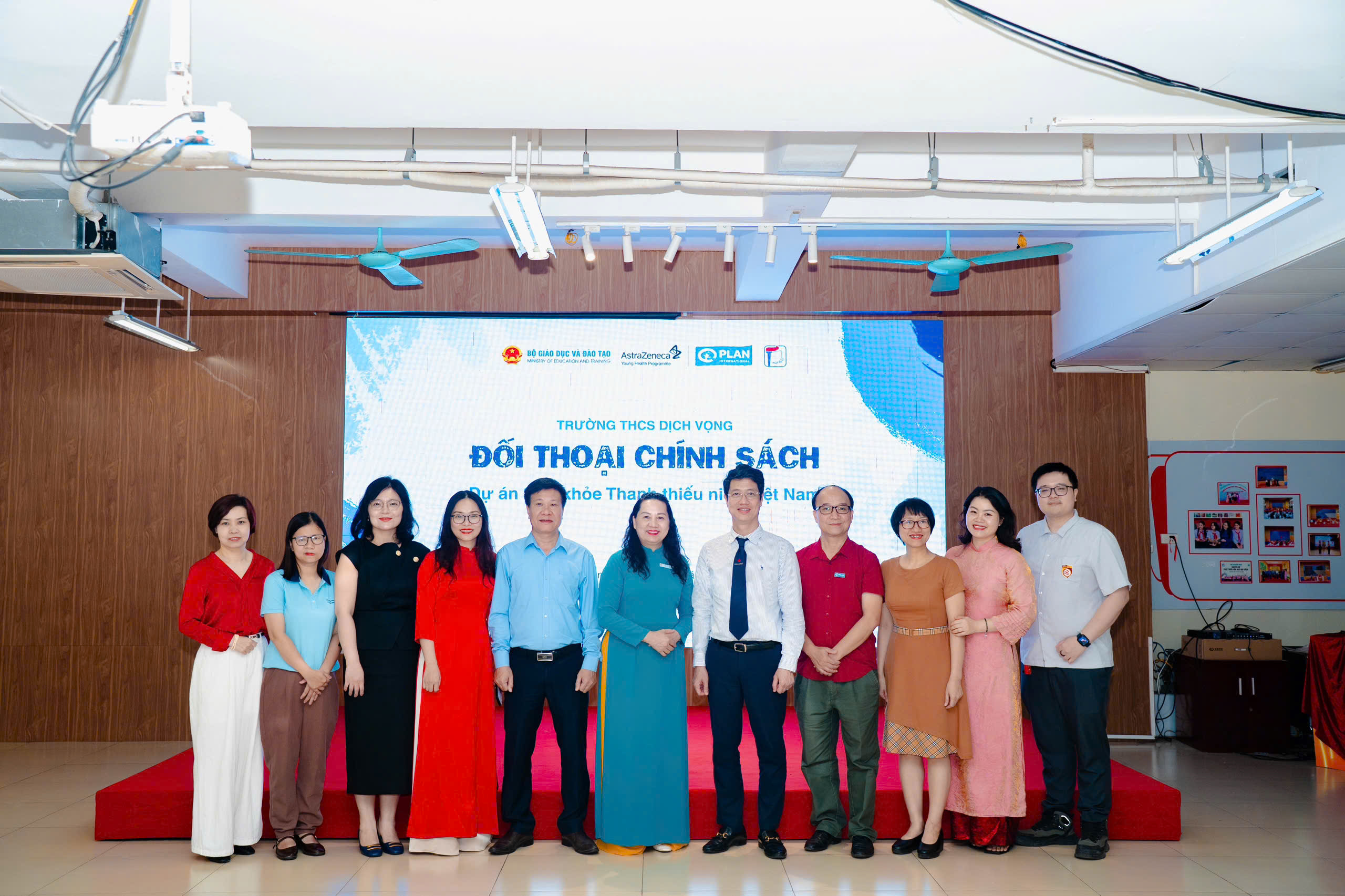 Đối thoại chính sách tại THCS Dịch Vọng - Phường Cầu Giấy: Học sinh “lên tiếng” vì y tế học đường thân thiện 