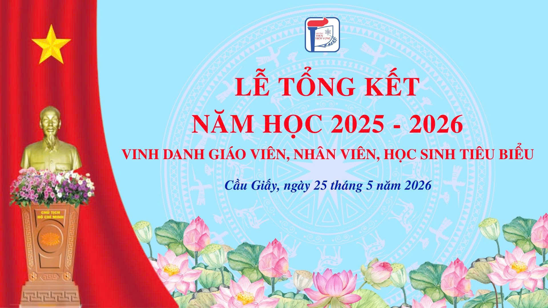(Highlight) LỄ TỔNG KẾT NĂM HỌC 2025 – 2026: NGÔI TRƯỜNG 71 NĂM TUỔI VỚI DẤU ẤN THÀNH TÍCH TOÀN DIỆN